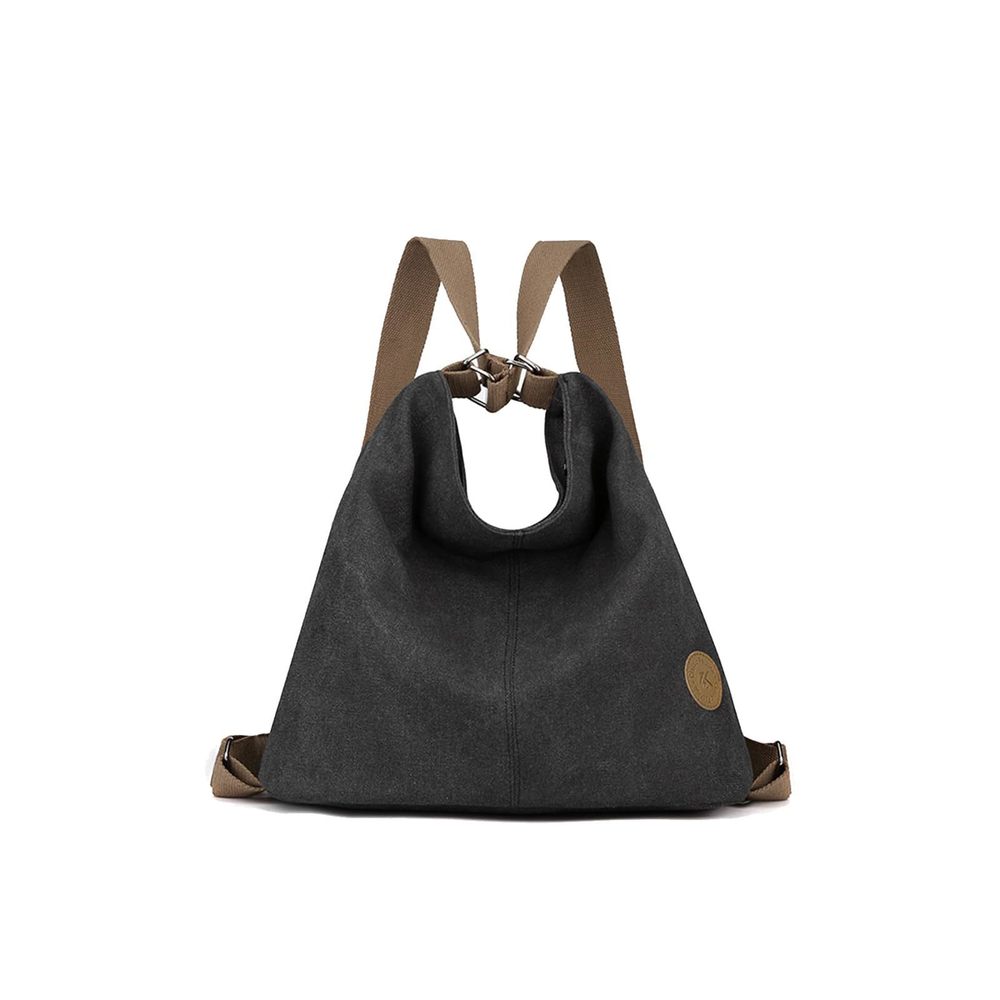 Women Backpack Canvas Shoulder Bag Casual Daypacks Handbag Large Capacity😄